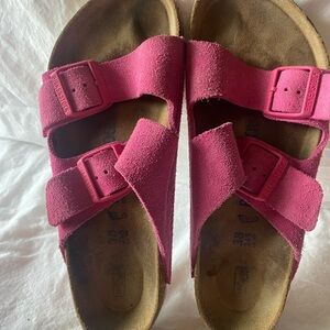 Birkenstock Arizona suede leather